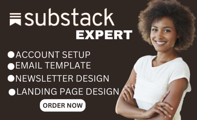 Setup substack account substack email newsletter template substack