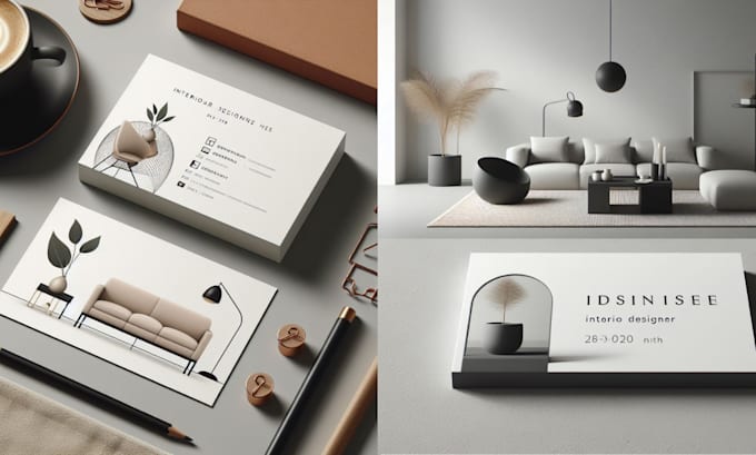 design and create professional business card in canva