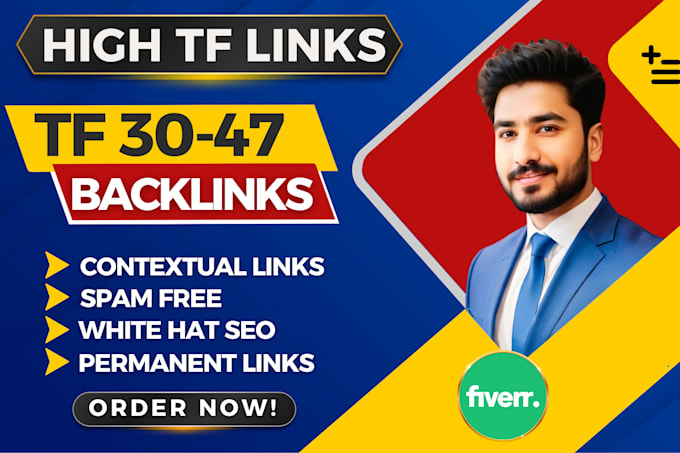 create high tf 30 plus dofollow backlinks