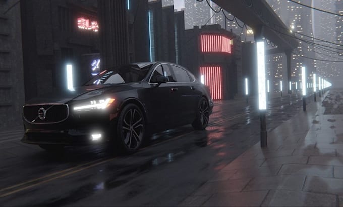 do 3d car modelling, 3d car rendering, 3d car design and 3d car animation