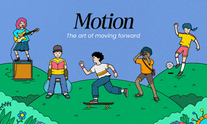 create a fun and playful cartoon style illustration