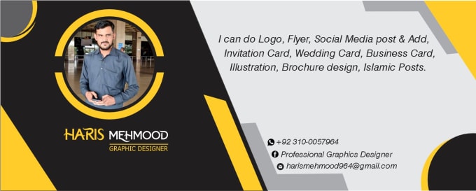 Graphics design logo creative flyer social media post design by Haris ...