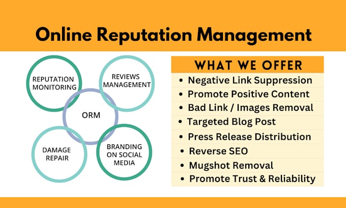 fix, manage, and boost your online reputation with expert ORM services