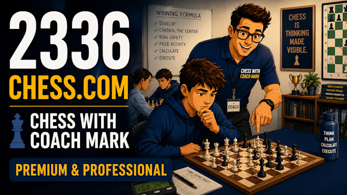be your professional 2300 level chess coach