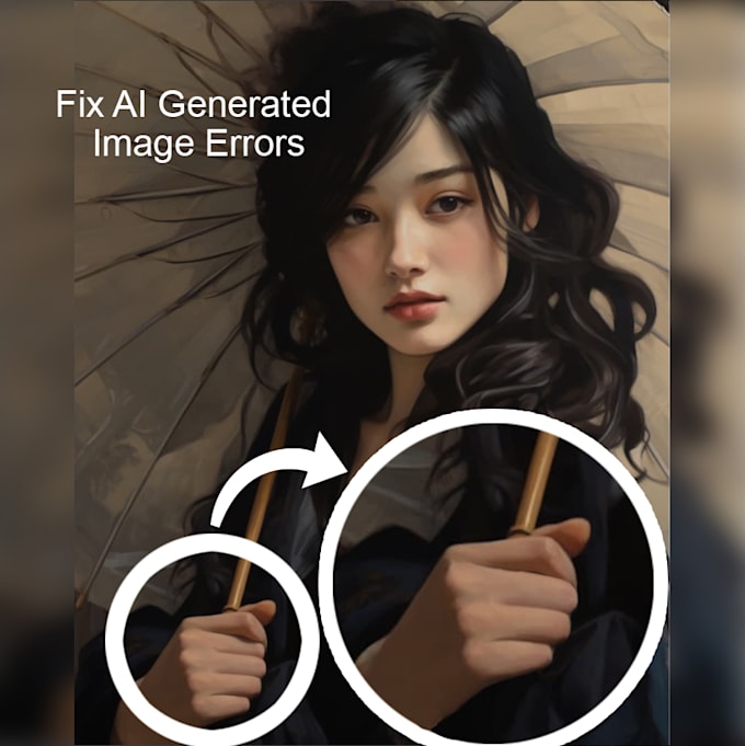 amend or modify errors on ai generated images