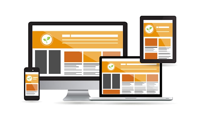 design website with responsive layout wordpress