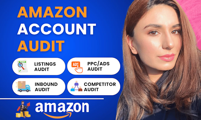 audit your account including amazon listings and amazon ads