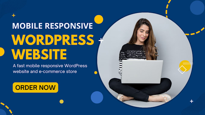 build a fast mobile responsive wordpress website and ecommerce store