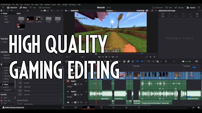edit your fun gaming video for youtube and twitch
