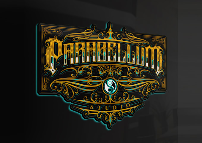create logo for tattoo studio and tattoo artist