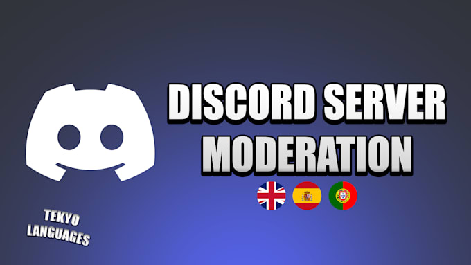 Be a mod in your discord server by Tekyolanguages | Fiverr