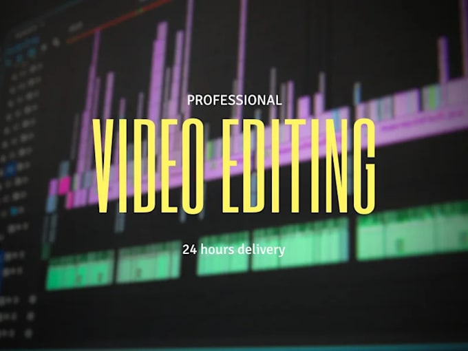 edit your videos professionally within a few hours