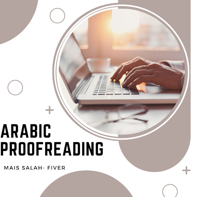do arabic proofreading for different content