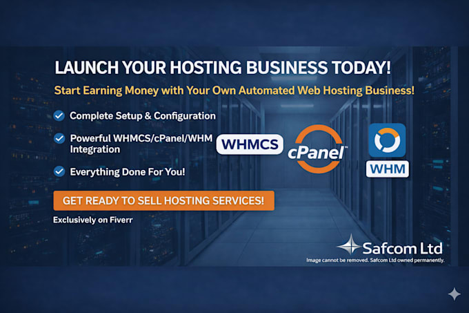 setup a complete reseller hosting business with whmcs, whm and cpanel