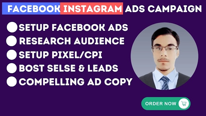 Setup and manage facebook and instagram ads campaign by Shopnoshunilst ...
