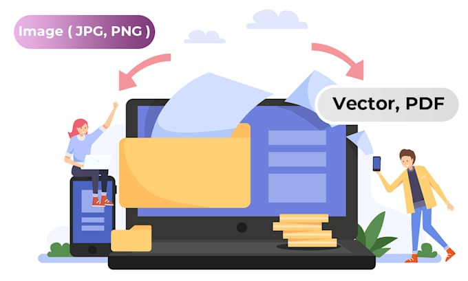 Convert image, jpg, png to vector and pdf by Mehranvaaei | Fiverr
