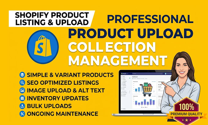 do shopify product listing and shopify product upload