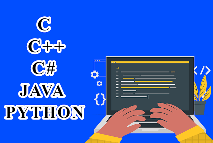 write any c, cpp, c sharp, java and python codes or bug fixing