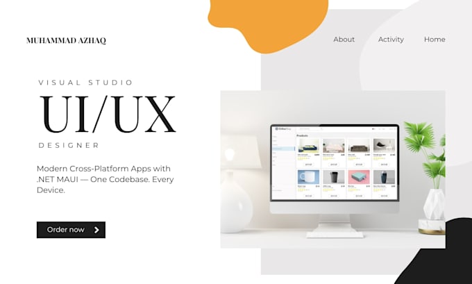 design UI UX for your windows form app in visual studio