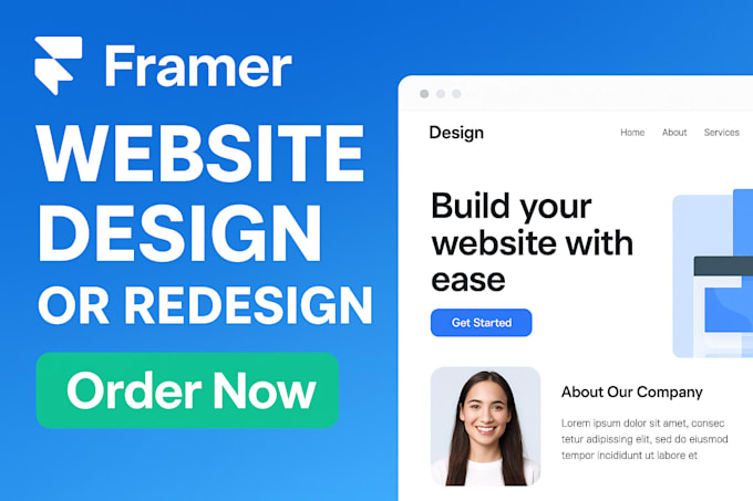 create a custom portfolio website using framer