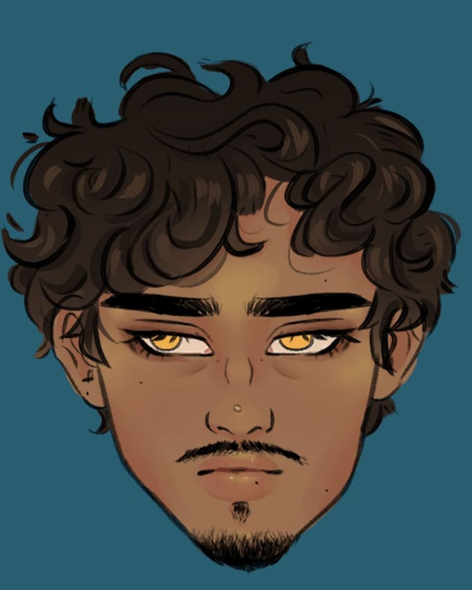 draw you a headshot in my artstyle