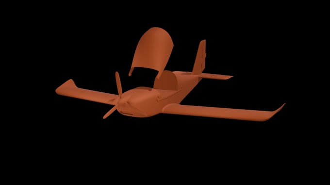 design 3d printable airplane