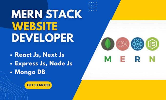 be mern stack website developer using reactjs nodejs