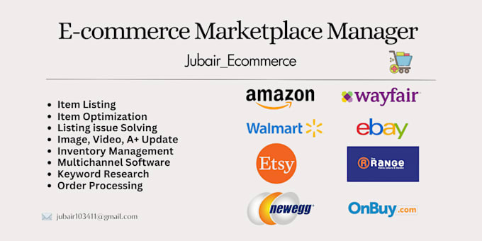 do your ecommerce marketplace management item listing and optimization