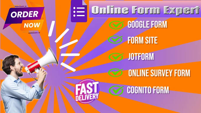make google forms, questionnaires, online survey form