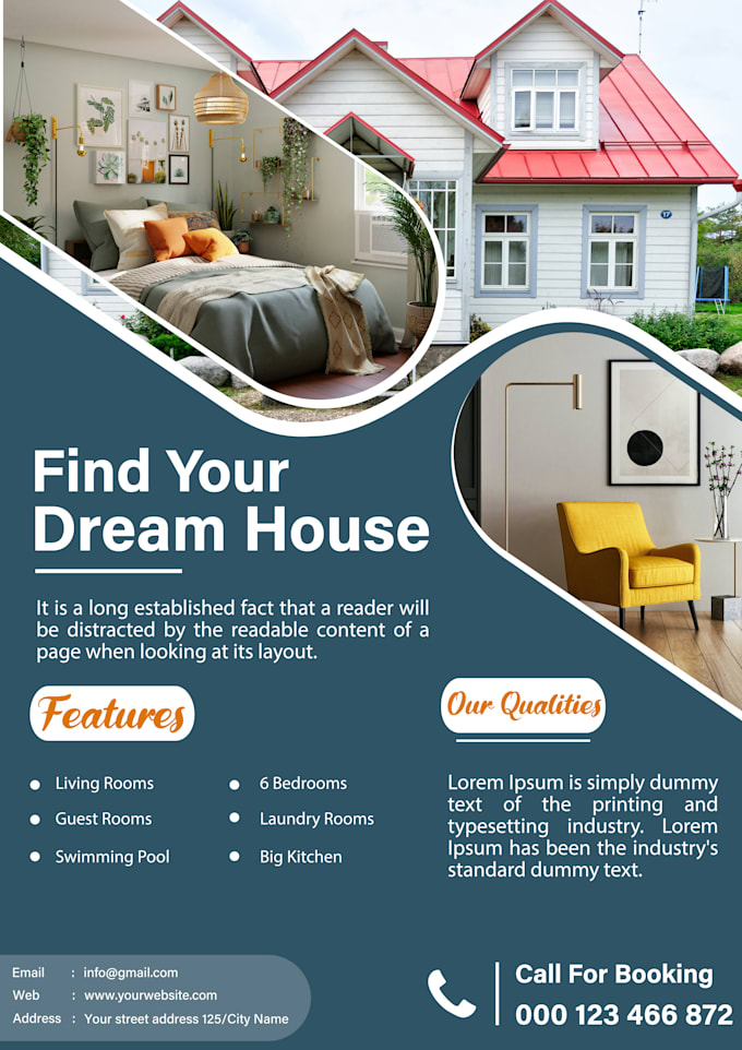 design striking and creative flyer and poster