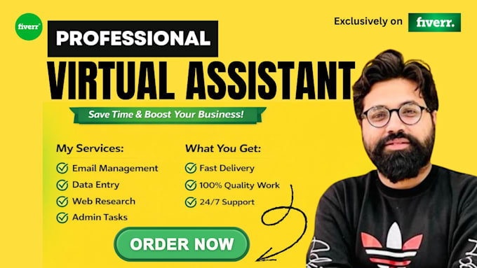 be your professional virtual assistant for business