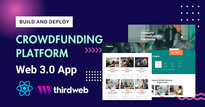 build deploy a web3 blockchain crowdfunding platform