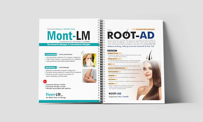 design visual aid and brochure for pharma product