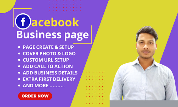 create, setup and design your facebook business page
