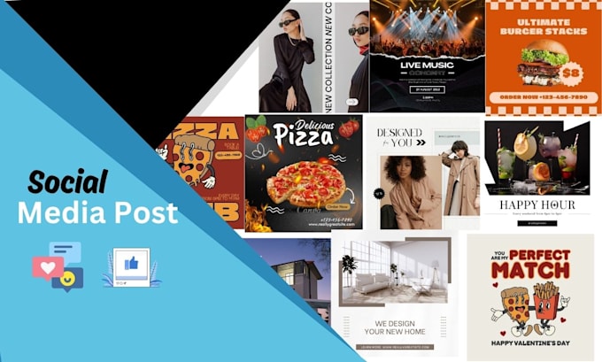 design any kind of post templates using exclusive canva