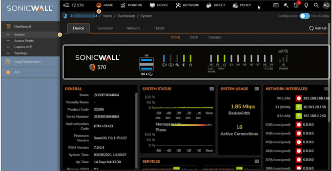 Firewall configuration, troubleshoot and support by Shaneobrien1 | Fiverr