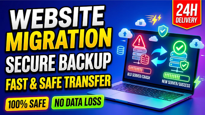 do wordpress migration or transfer website to a new host