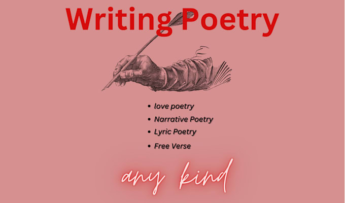 write to you poetry , any kind of poetry