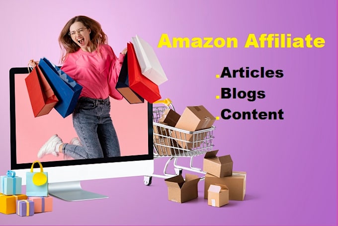 write SEO amazon affiliate articles, blogs, product reviews, and buying guides