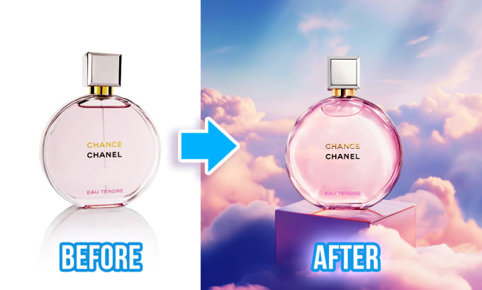 edit, composite, and stage your product image in photoshop