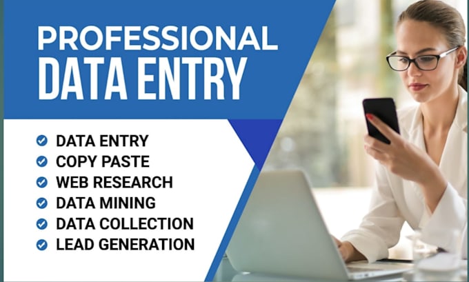 do professional data entry specialist for excel