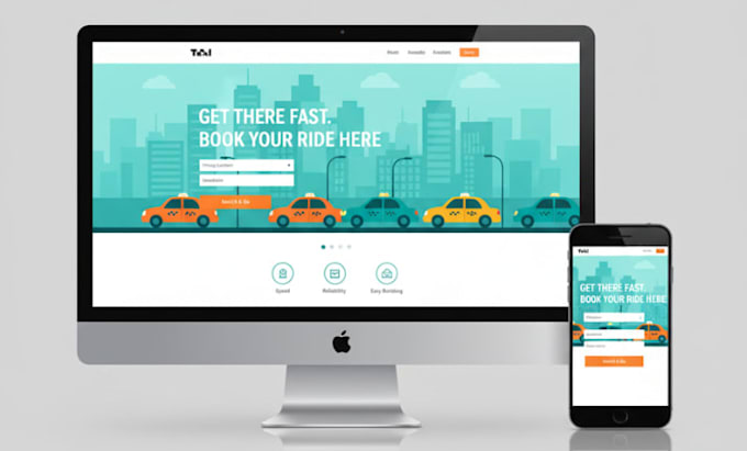 limousine or taxi booking website for your business