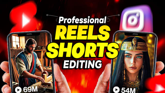 Edit instagram reels, tiktok videos, and youtube shorts by Abrahman461 ...