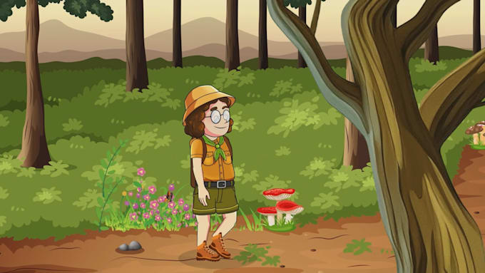 make smooth 2d cartoon animation videos