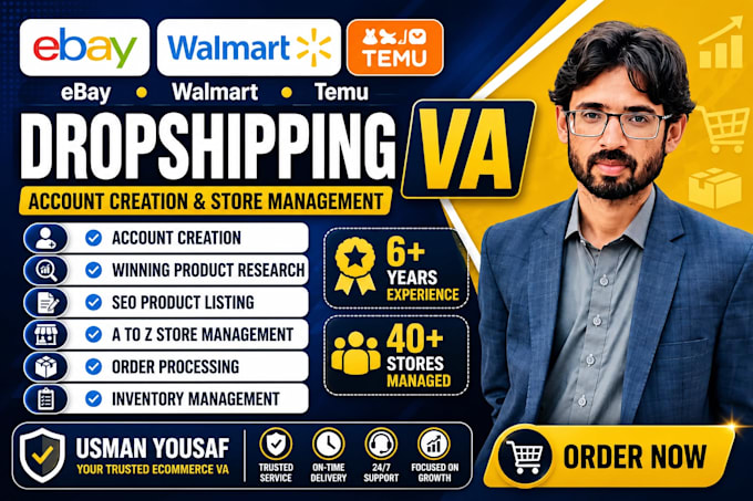 import products on temu and manage your store professionally