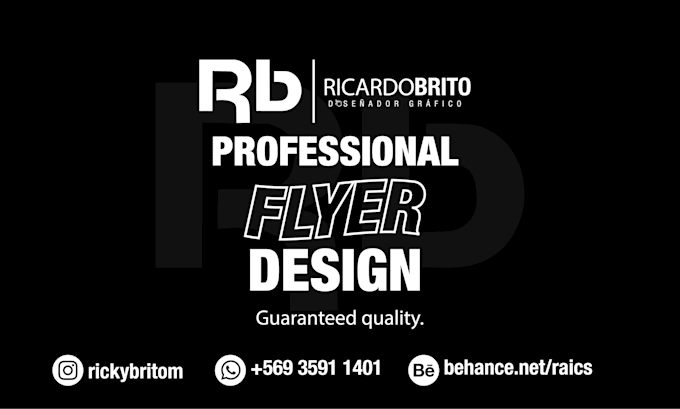design a professional flyer for your business