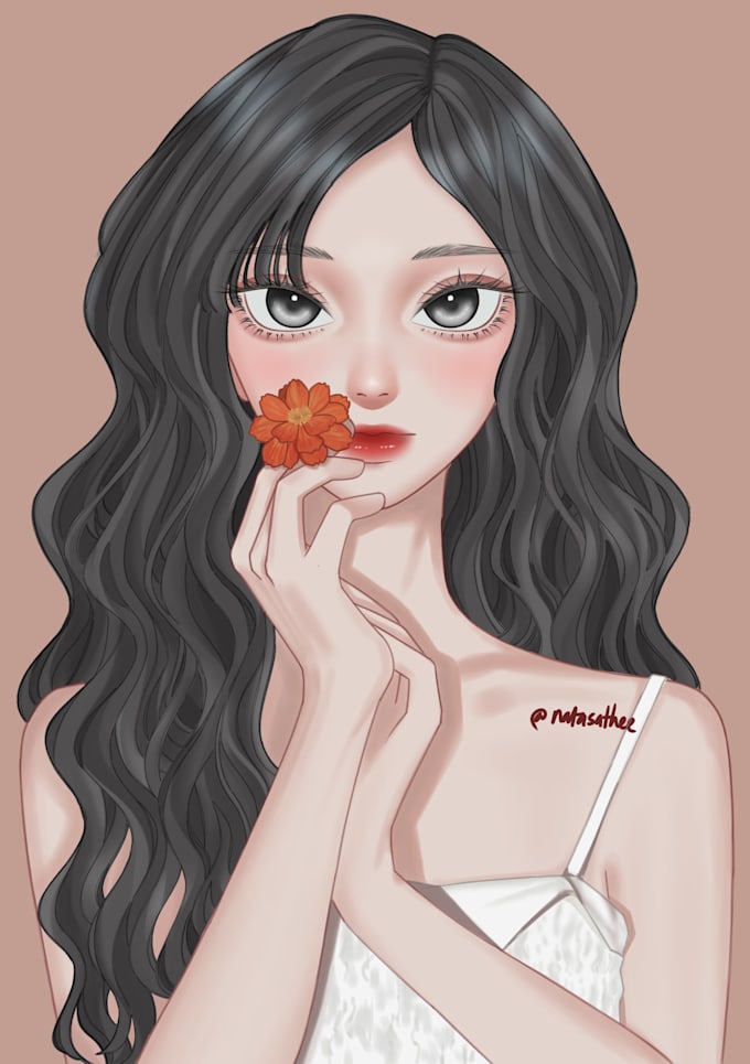 make you portrait illustration in my style