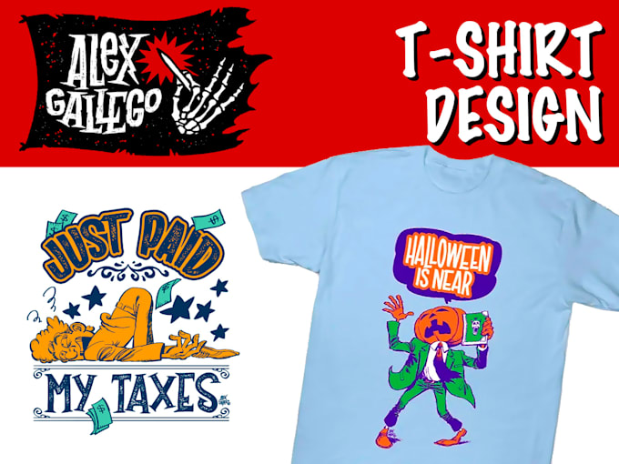create a cartoon tshirt design