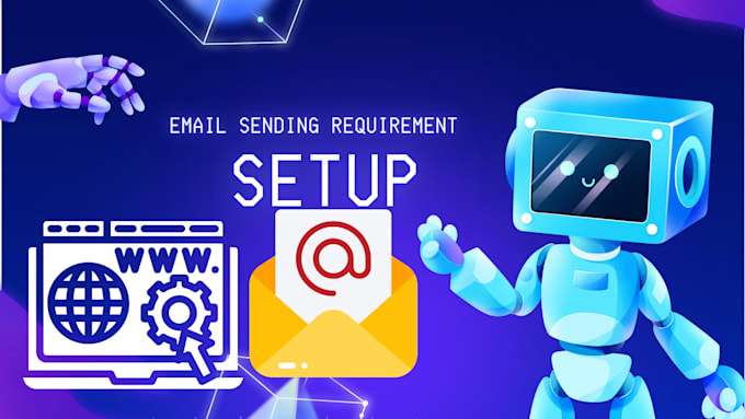 setup sending requirements for custom email sending domain