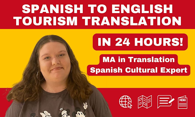 translate tourism documents from spanish into english